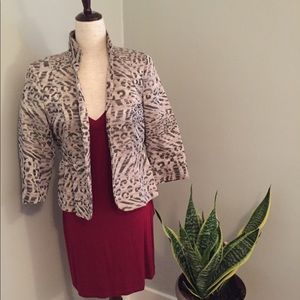 Austin Reed Leopard Print Jacket
